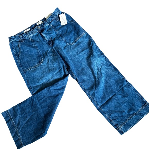 Wide Leg High Rise Jeans - Picture 3 of 15